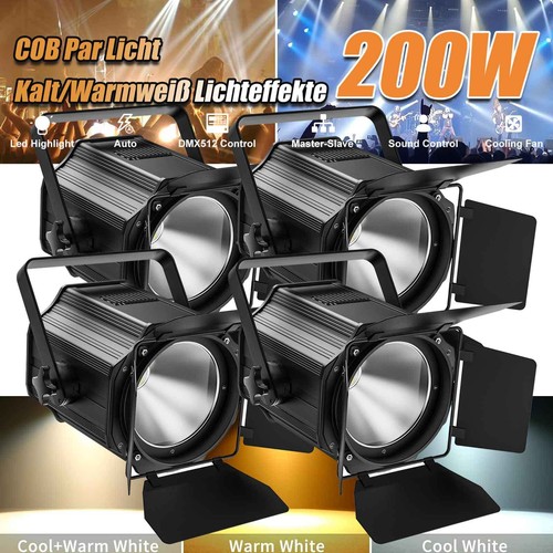 4stk 200w cob strahler - 200w, par