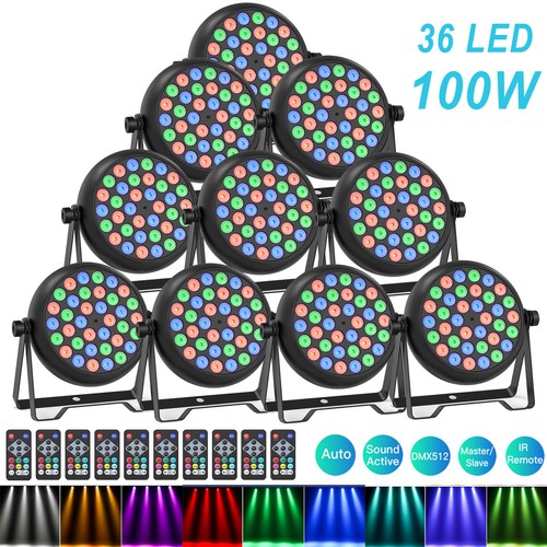 10stk 100w rgb - 10stk,