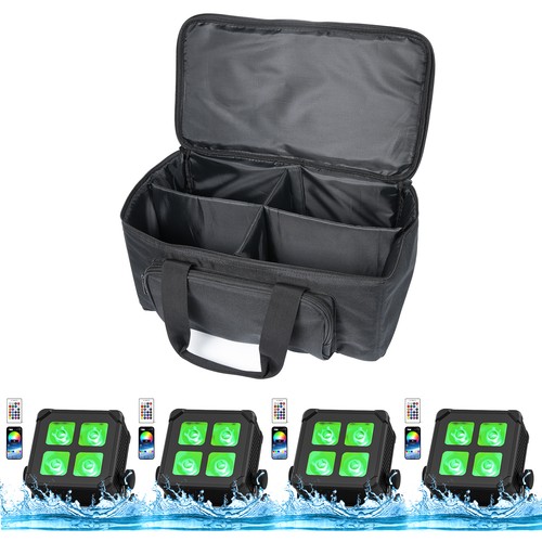 Ip65 rgbwa akku - 4x, par