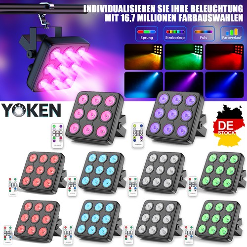 10x led par licht - par, rgbw