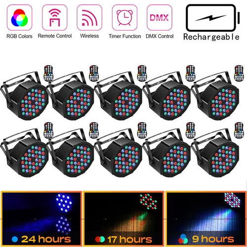 Led par akku wiederaufladbar - akku,