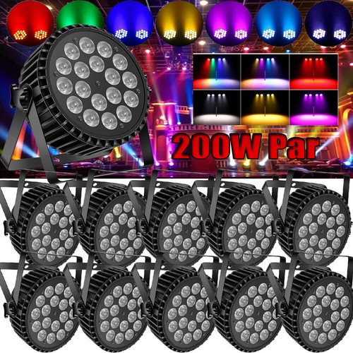 10x 200w par can bühnenlicht - 10x,