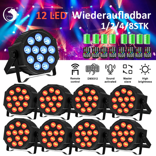Led 120w akku - led, par