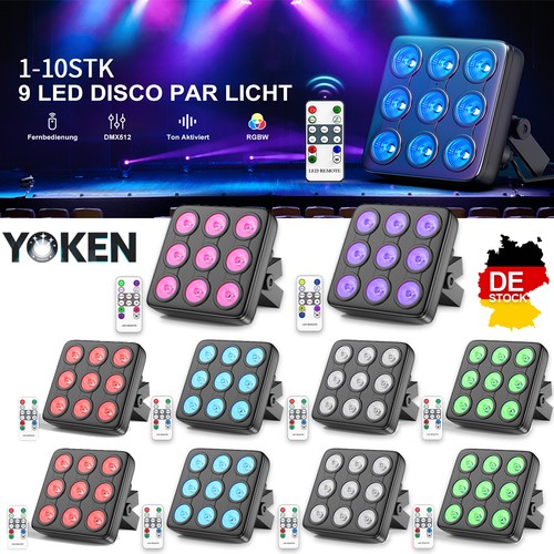 10x 130w led par strahler - 10x,