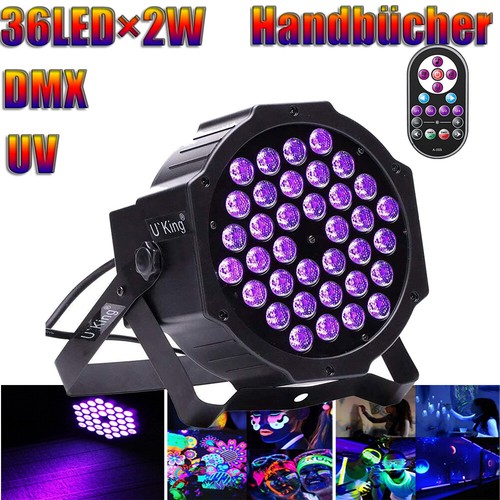 Schwarzlicht led par dmx - par,