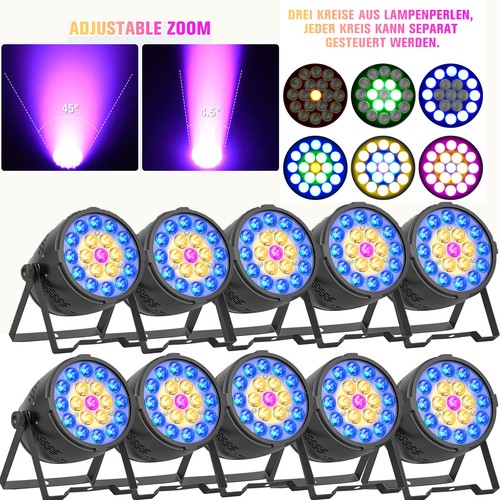 10stk 19x20w rgbw wash zoom - 19x20w,