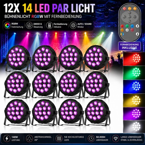 12x 140w led par - led,