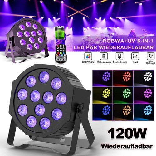 120w akku rgb - led, par