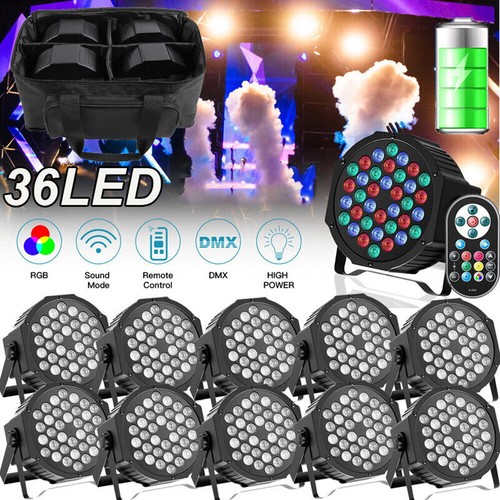 10x 180w akku rgb - akku, par